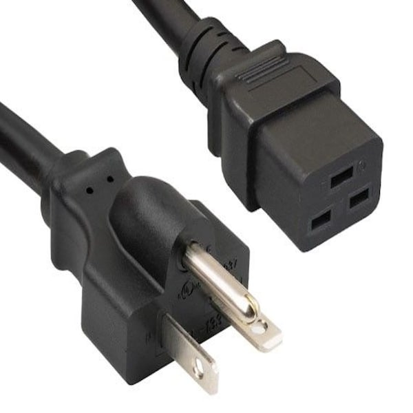 Sanoxy 3ft 12 AWG 20A 250V Power Cord NEMA 6-20P to IEC 320 C19 SNX-CBL-LDR-PW158-1203 - main