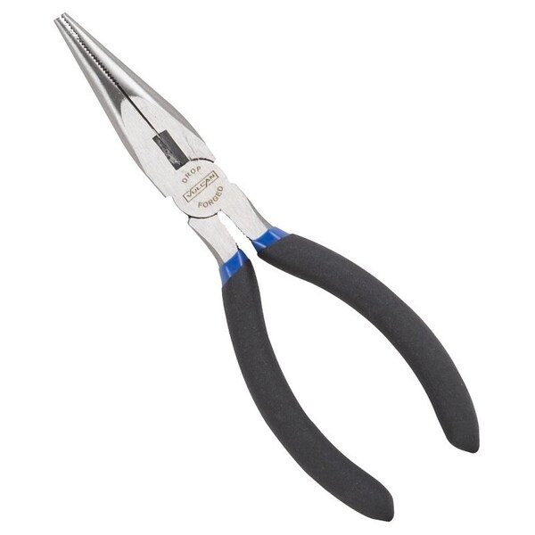 Vulcan Plier, 6-1/4 in OAL, 1.6 mm Cutting Capacity, 4.7 cm Jaw Opening, Black Handle, 3/4 in W Jaw, 2 in L Jaw PC920-34 - main