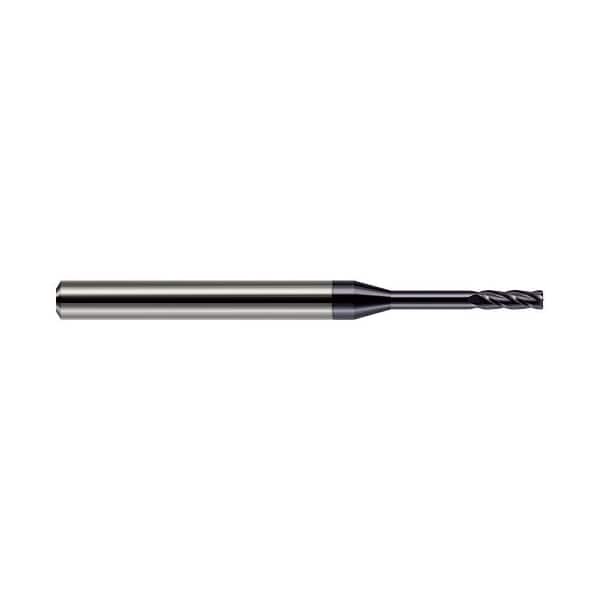 Harvey Tool 0.1090in 7/64 Cutter DIA x 0.0100in Radius x 0.3270in L of Cut x 0.9000in Reach Carbide Corner Ra 877702-C3 - main