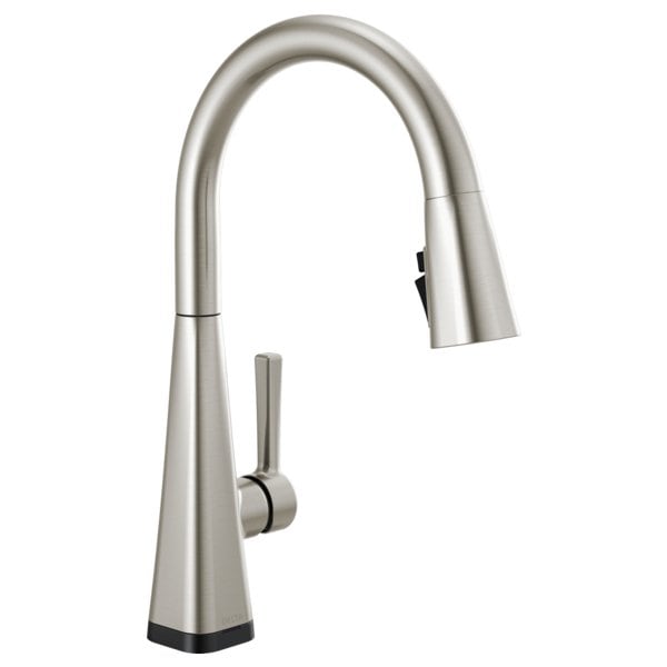 Delta Lenta: Touch2O Technology Kitchen Faucet with Touchless Technology 19802TLZ-SP-DST - main