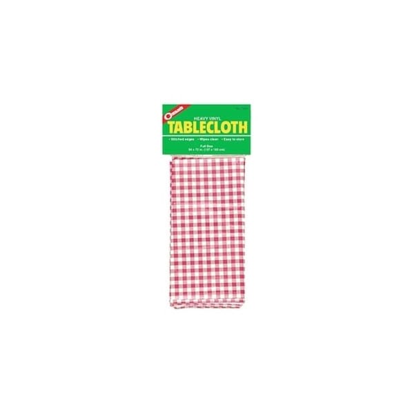 Coghlans Coghlan's Red Vinyl Tablecloth 54 in. L X 72 in. W 7920 - main
