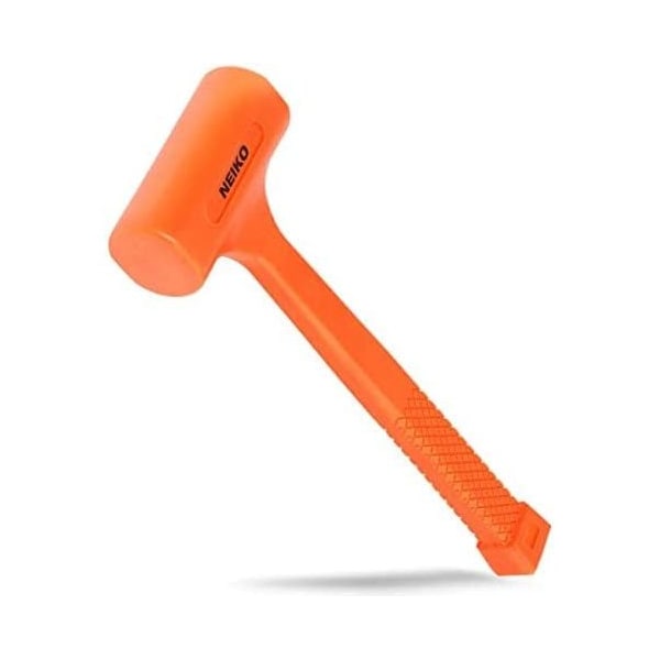 Neiko 2 LB Dead Blow Hammer, Neon Orange 02847A - main