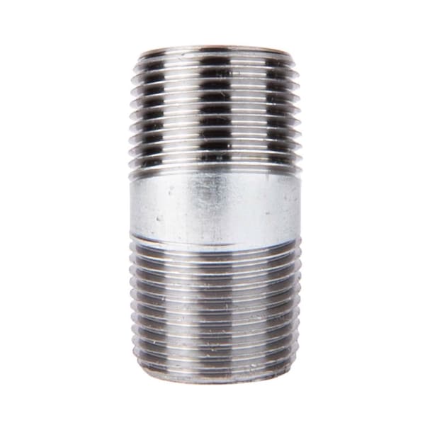 Ace Trading - Nipple 3/4 in. MIP each X 3/4 in. D MIP Galvanized Steel 2 in. L Nipple 301UP34X2 - main