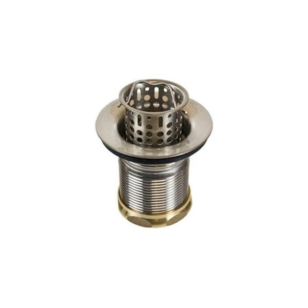 Mountain Plumbing 2-1/2in Brass Bar/Prep Strainer with Lift-Out Basket MT710/PN - main