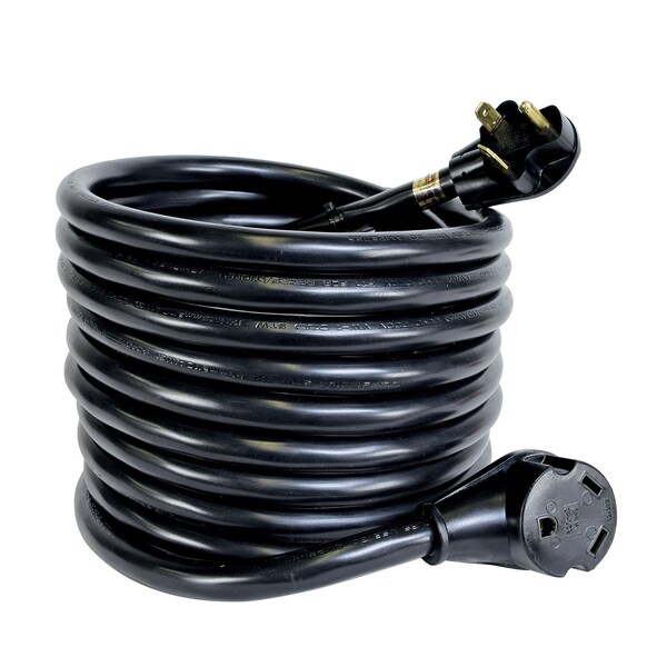 Arcon Arcon 14249; 50 Ft 30 Amp RV Power Extension Cord TT-30P to TT-30R with Easy Grip Handle 14249 - main