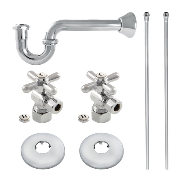 Kingston Brass Plumbing Supply Kit Combo, Polished Chrome KPK301 - main