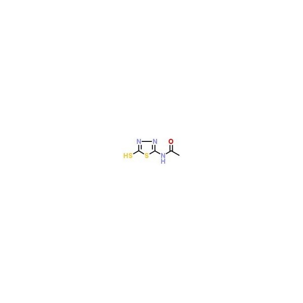 Ak Scientific 2-Acetylamino-5-mercapto-1, 3, 4-thiadiazole (10g), CAS 32873-56-6 A217-10g - main