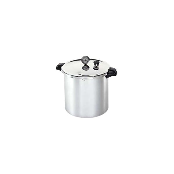 National Presto Presto Brushed Aluminum Pressure Cooker and Canner 23 qt 01781 - main