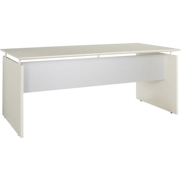 Mayline Straight Front Desk 36" D X 29-1/2" H, 63" W X Sea Salt MNDS63TSS - main