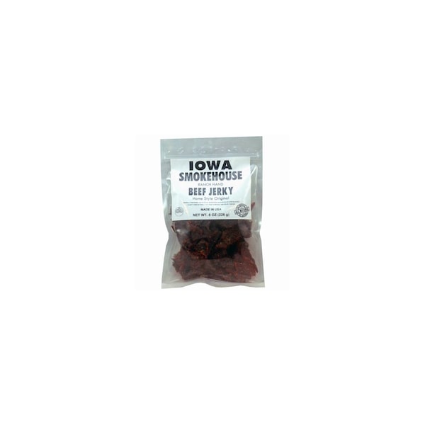 Iowa Smokehouse/Preferred Wholesale Ranch Hand Beef Homestyle Original Jerky, 8-oz. IS-RH8JN - main