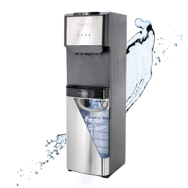 Megachef 5 Gallon Hot, Room Temp and Cold Water Bottom Load Water Dispenser 750123620M - main