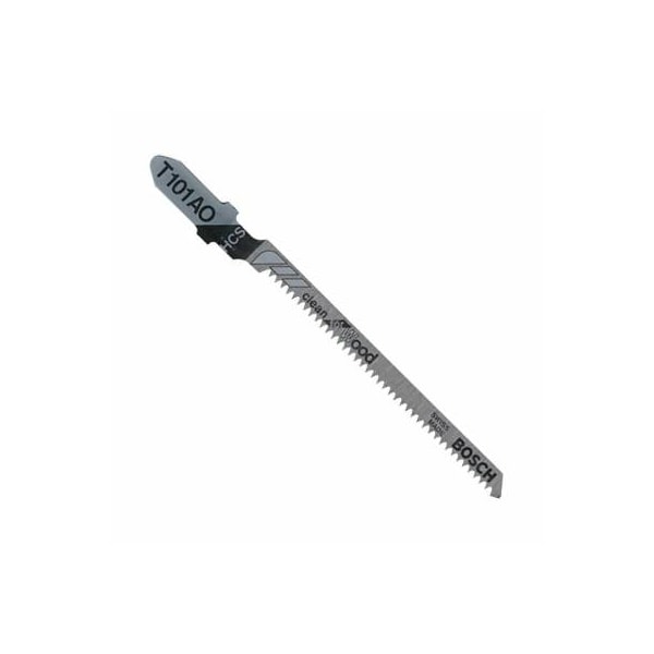 Bosch T 101 AO CURVE FINE ROUND CUT STRAIGHT CUT JIG SAW BLADE, 3 .25 L X 0.17 IN W, 20 TPI T 101AO - main