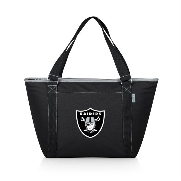 Picnic Time Family Of Brands Las Vegas Raiders - Topanga Cooler Tote Bag, (Black) 619-00-175-234-2 - main