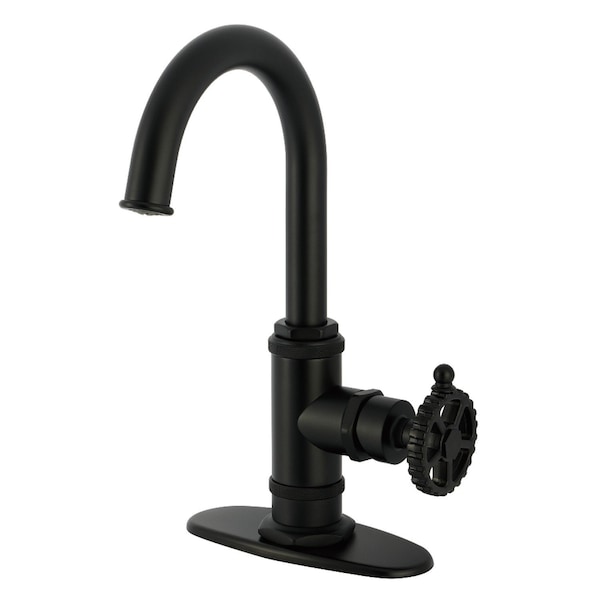 Kingston Brass Single-Handle Bar Faucet, Matte Black KSD8500CG - main