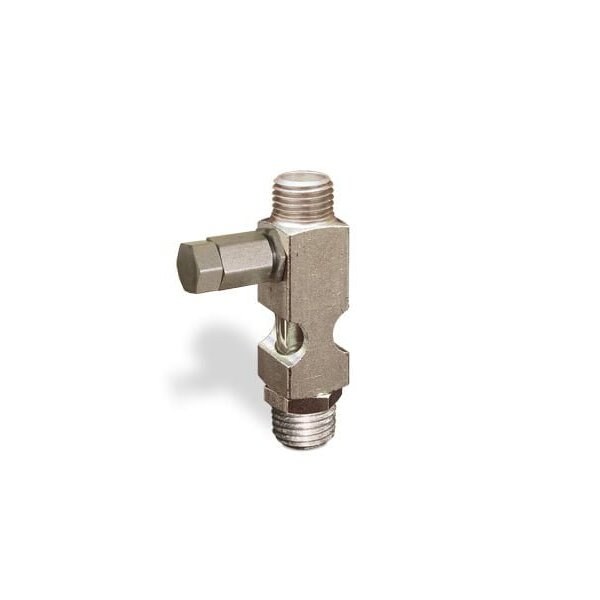 Oil-Rite Straight Sight Feed Valves w/1/4in. Inlet, Vented - Tamperproof, 1/4in. Male NPT, 1/4in. Male NPT B1628-444B1TW - main