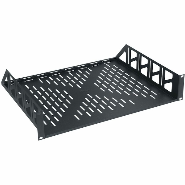Middle Atlantic 2RU Utility Rack Mounted Shelf - 14.8in Depth Vented Rack Shelf U2V - main