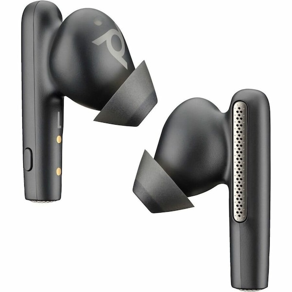 Hp Poly Voyager Free 60+ UC Carbon Black Earbuds +BT700 USB-C Adapter +Touchscreen Charge Case 7Y8G4AA - main