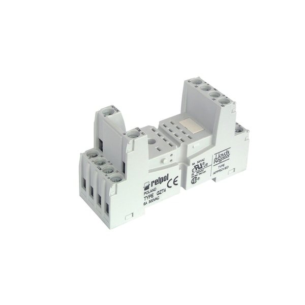 Sprecher & Schuh SOCKET 14-BLADE 6A 300V GREY GZT4 - main