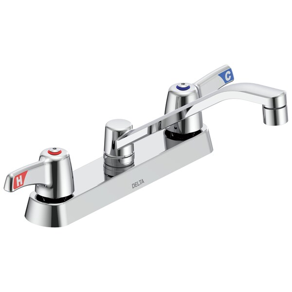 Delta Commercial 26C3 Cast Deck-Mount In Chrome 26C3133-TI - main