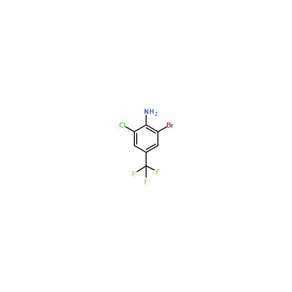 Ak Scientific 2-Bromo-6-chloro-4-(trifluoromethyl)aniline (5g), CAS 109919-26-8 Z7293-5g - main
