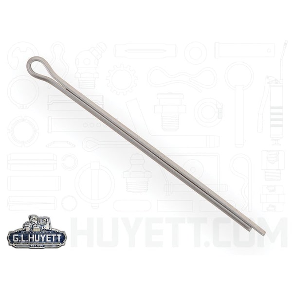 Huyett Cotter Pin, 300-304 Stainless Steel, 2 mm Dia x 40 mm Effective Length CPMS-020-040 - main