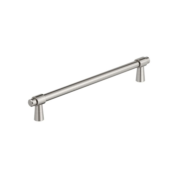 Amerock Destine 7-9/16 inch 192mm Center-to-Center Satin Nickel Cabinet Pull BP36901G10 - main
