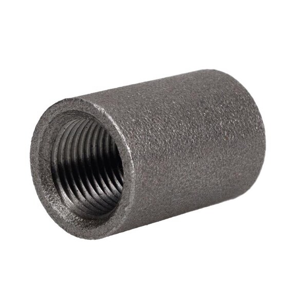 Stz Industries 1/2 in. FIP each X 1/2 in. D FIP Black Steel Coupling 316UPMCO-12 - main
