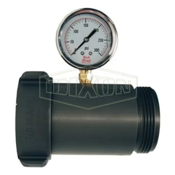 Dixon Line Test Gauge, 0 to 300 psi Pressure, Aluminum ALTG150F - main