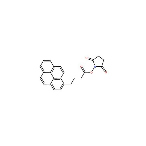 Ak Scientific 1-Pyrenebutyric acid N-hydroxysuccinimide ester (100mg), CAS 114932-60-4 4739AH-100mg - main