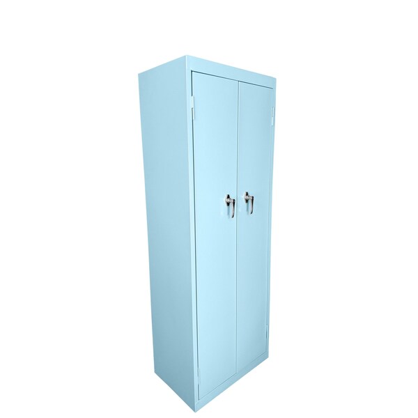 Steel Cabinets Usa Utility Storage Cabinet, 66 in H, 24 in W, 15 in D, Denim Blue, 4 Shelves FS-246-DB - main