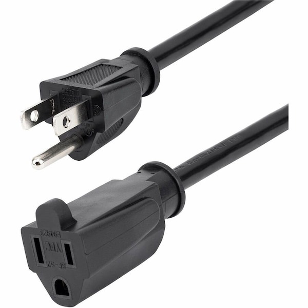 Startech.Com 6ft Power Extension Cord 5-15R to 5-15P PAC1016 - main