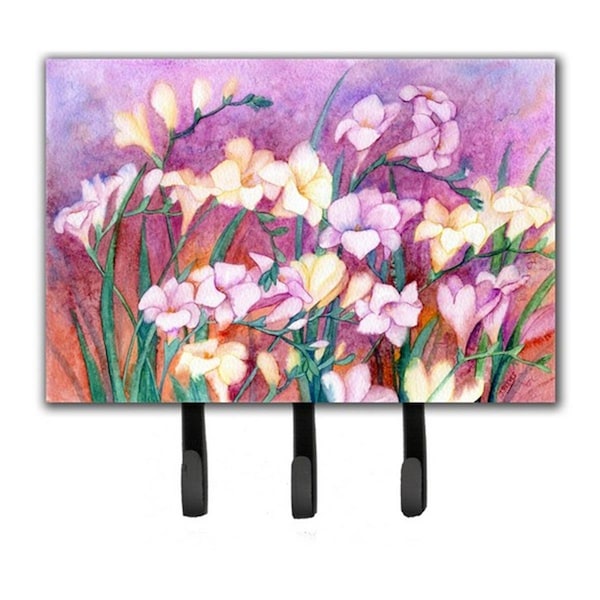 Carolines Treasures Freesias Leash or Key Holder IBD0249TH68 - main