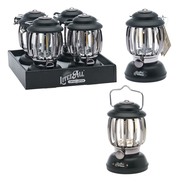 Litezall Ole '92 Rechargeable and Battery Powered Camping Lantern with Dimmer LA-OLE92-4/8 - main