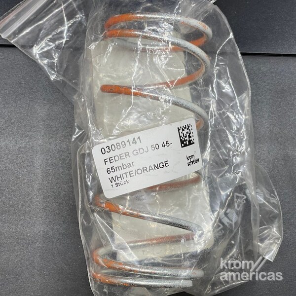 Honeywell Kromschroder SPRG, 45 65 MBAR, WH/OR SPRG GDJ50 KS03089141 - main