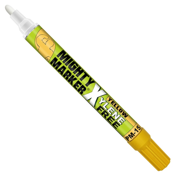 Mighty Marker PM-15 Paint Marker, Eco-Friendly, 10ml Alcohol Based Paint, Yellow Color Family, 8-PK 81415 - main