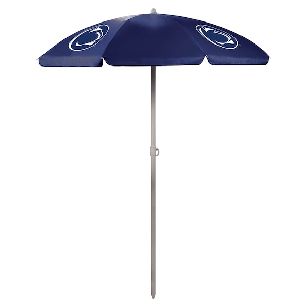Picnic Time Family Of Brands NCAA Penn State Nittany Lions Outdoor Canopy Sunshade Beach Umbrella 5.5' 822-00-138-494-0 - main