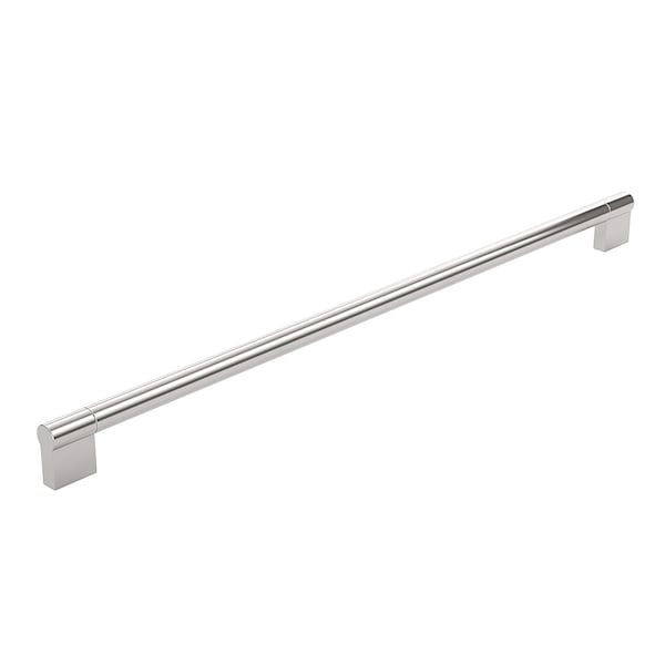 Richelieu Avellino Collection 16 3/8 in (416 mm) Center-to-Center Brushed Nickel Contemporary Cabinet Pull BP527416195 - main