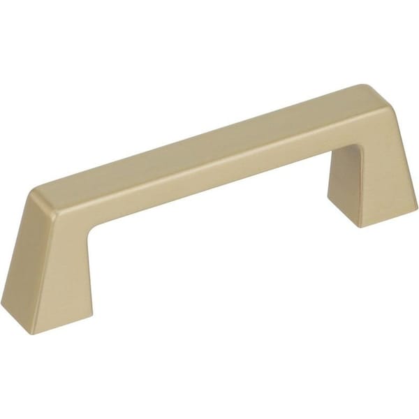 Amerock Blackrock Cabinet Pull, 3-3/4 in L Handle, 1-1/16 in Projection, Zinc, Golden Champagne BP55275BBZ - main