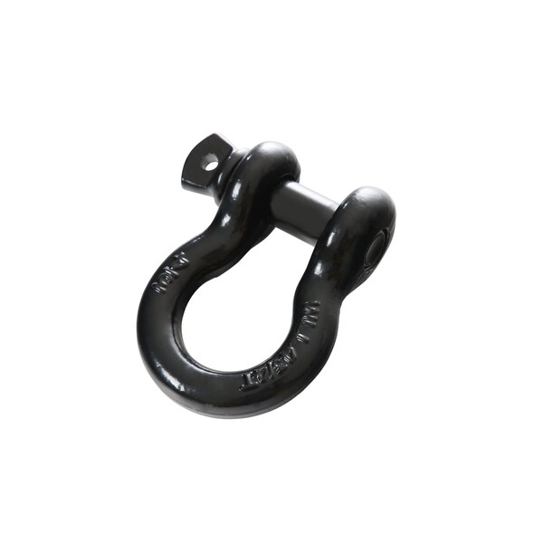 Overland Vcl D-Ring, With 3/4 Inch Pin; 4.75 Ton Weight Rating; Powder Coated Gloss; Black; Steel; 19019901 - main