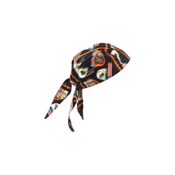 Occunomix Tuff Nougies Deluxe TieHat, One Size, Motorcycle 561-TN6-MOT - main