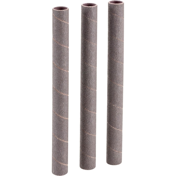 Woodstock 1/2" Dia. x 6" A/O Hard Sanding Sleeve, 100 Grit, 3PK D1422 - main