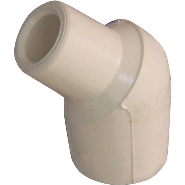 Nibco Street Pipe Elbow, 34 in, 45 deg Angle, CPVC, 40 Schedule T00095D - main