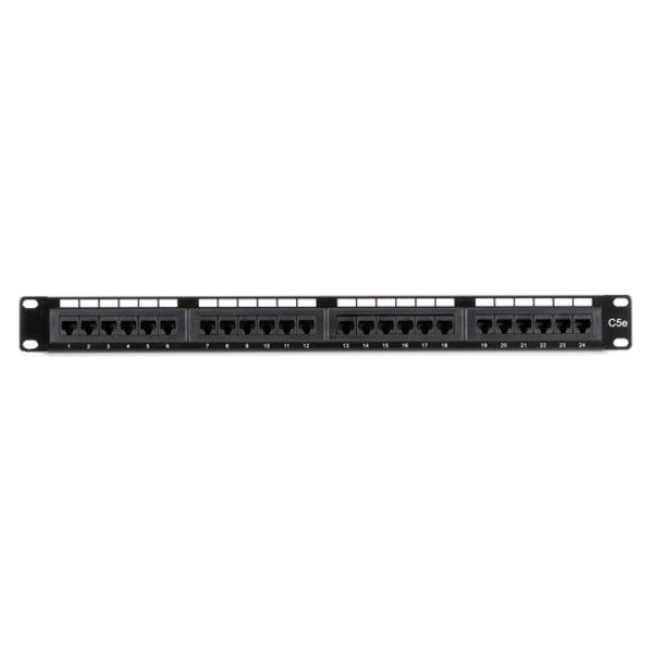 Black Box Cat5E Patch Panel 24 Port, RJ45 JPM5E24A - main