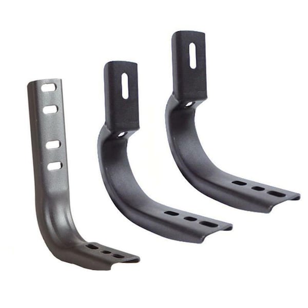 Go Rhino 5 in. Oval Side Bars Bracket for 1999-2016 Ford F-250 Super Duty RHI6841805 - main