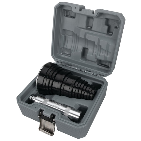 Performance Tool 18 pc. Seal Driver Set, Aluminum Steel Nylon, 1-1/4 to 3-3/8 in. W89706 - main