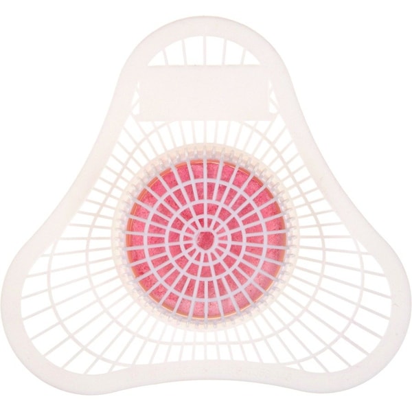 Hospeco Health Gards Urinal Screen w/Non-Para Block, Pink Cherry - Pack of 12 1901 - main