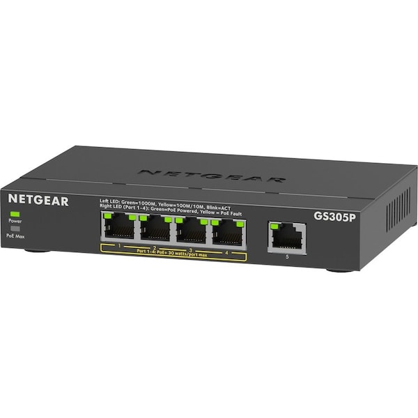 Netgear GS305P Ethernet Switch GS305P-300NAS - main