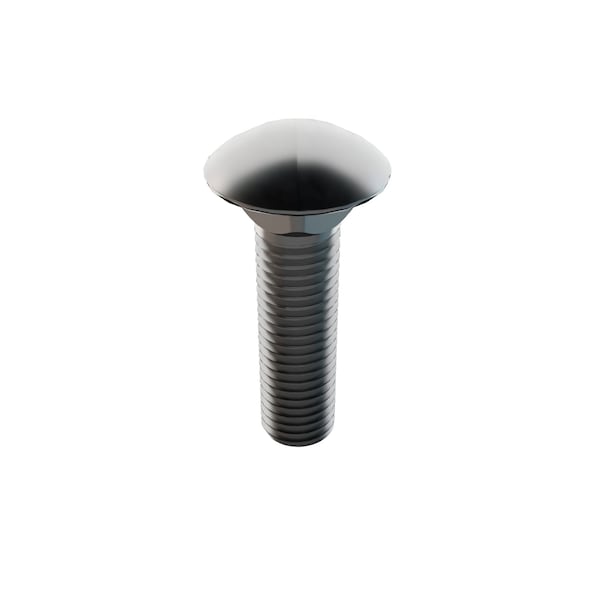 Zoro Select Carriage Bolt, Square Neck, 5/8"-11, 2 1/2 in L, Stainless Steel, 18-8, Not Applicable, 25 PK 31-CB-62C-250 - main