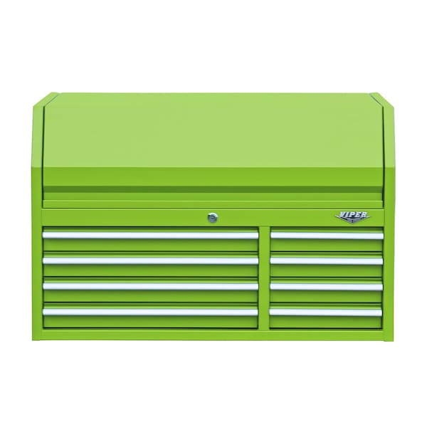 Viper Tool Storage 41-Inch 8-Drawer Top Chest, Lime Green V4108LGC - main