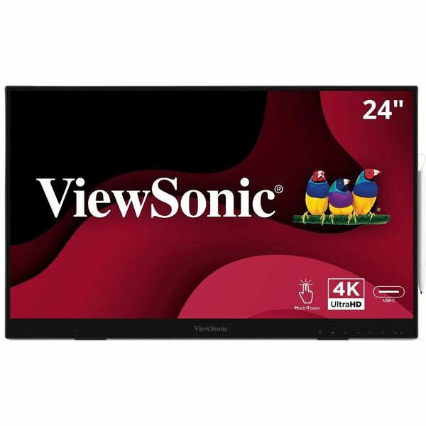 Viewsonic 24 4K PODIUM TOUCH DISPLAY WITH ACTIVE STYLUS AND ADVANCED ERGONOMICS. ID2456-4K - main